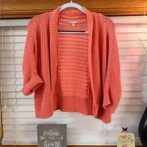 Sonoma Women's Coral Cardigan Sweater